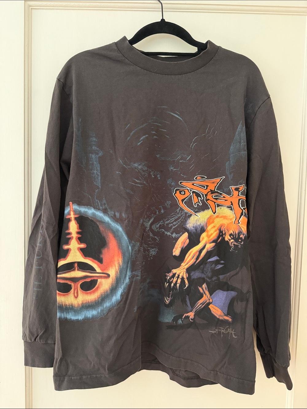 Travis Scott merch- long sleeve shirt